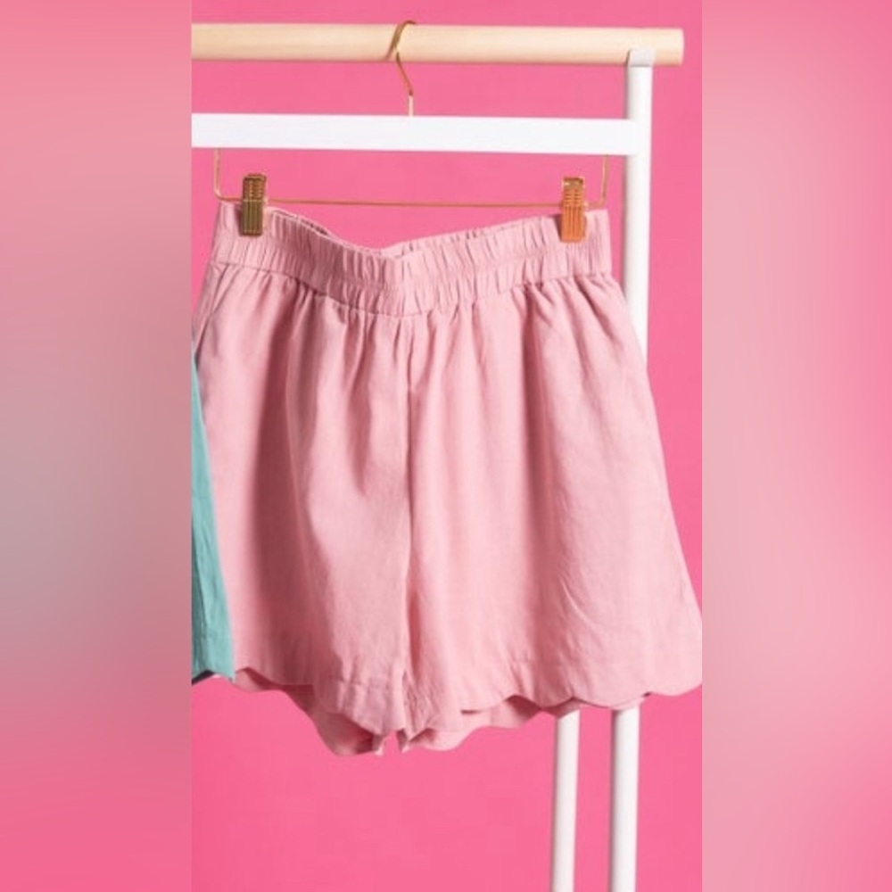 First Love High Waist Pink Women's Shorts